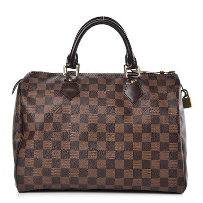 Louis Vuitton Damier Ebene Speedy 30 1 of 13