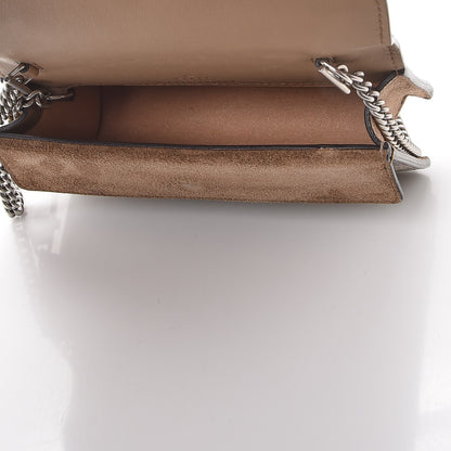 Gucci GG Supreme Monogram Super Mini Dionysus Shoulder Bag Taupe 6 of 8