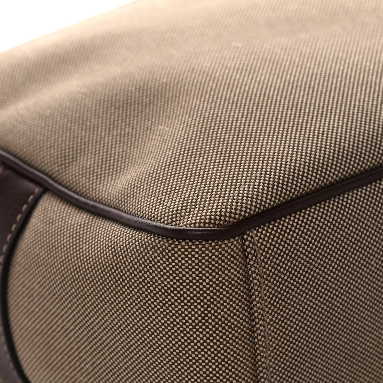 Prada Jacquard Logo Camera Bag Corda Bruciato 13 of 15