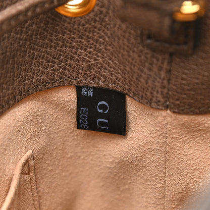 Gucci GG Supreme Monogram Web Small Ophidia Bucket Bag Brown 7 of 11