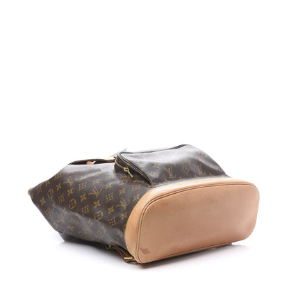 Louis Vuitton Monogram Montsouris GM Backpack 3 of 9