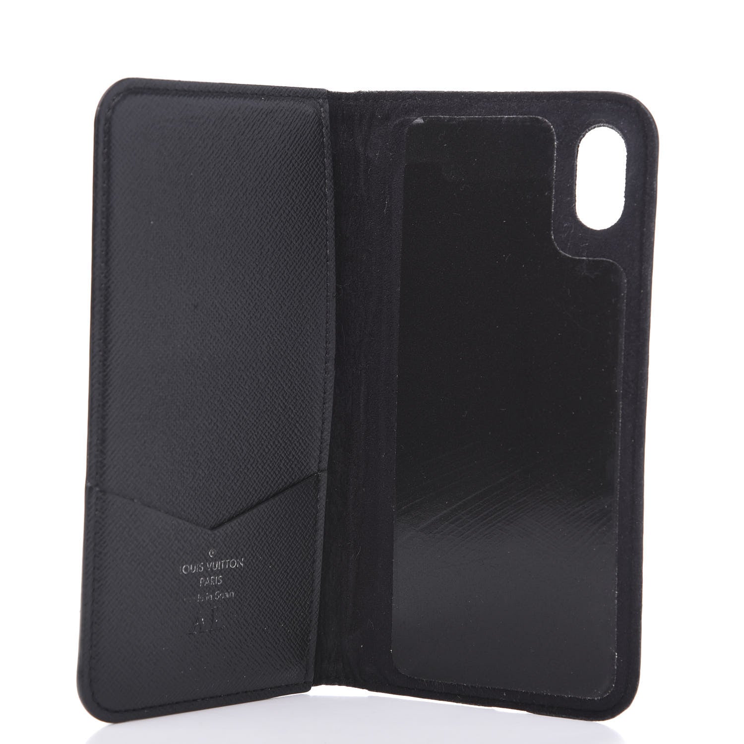 Louis Vuitton Monogram Eclipse iPhone XS Max Folio Case 5 of 7