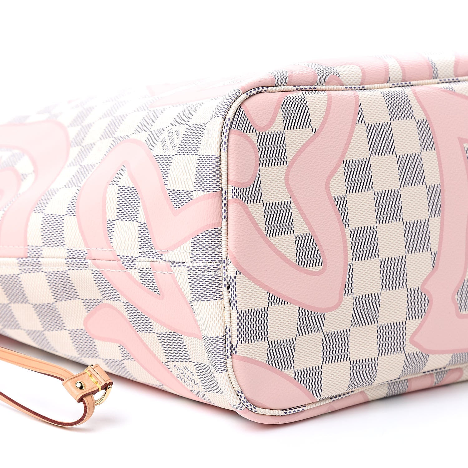 Louis Vuitton Damier Azur Tahitienne Neverfull MM 9 of 14