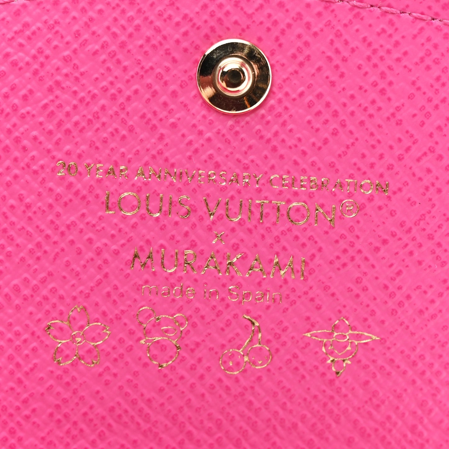 LV X TM Monogram Multicolor Rosalie Coin Purse White Kawaii Pink