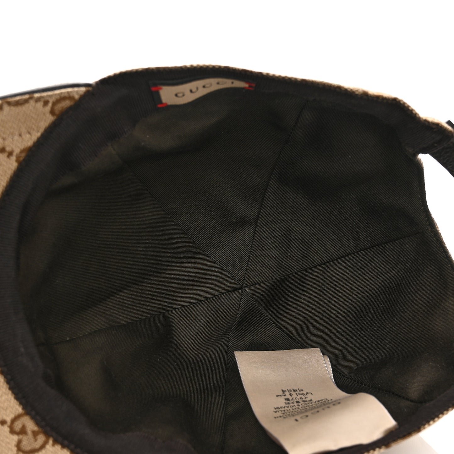 Monogram Web Baseball Hat L Beige Cocoa