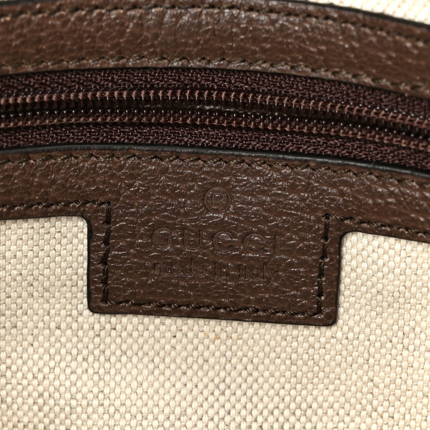 GG Supreme Monogram Web Ophidia GG Toiletry Case Beige New Acero