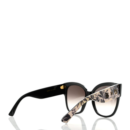Gucci Acetate Herbarium Print Square Frame Sunglasses GG0059S White 4 of 9