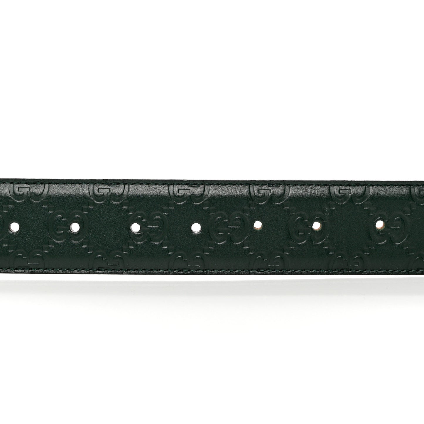 Guccissima Signature Interlocking G 40mm Belt 100 40 Black