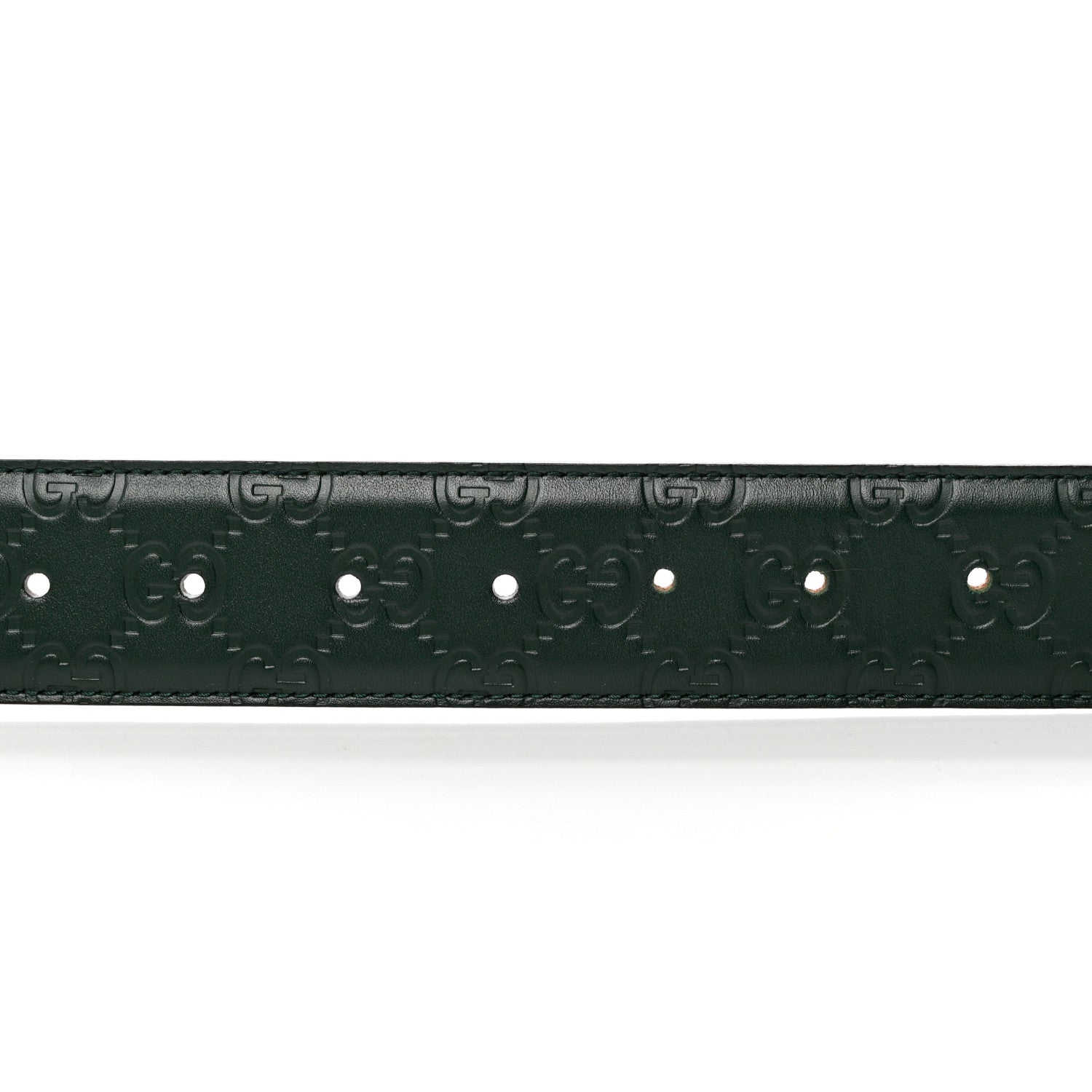 Gucci Guccissima Signature Interlocking G 40mm Belt 100 40 Black 5 of 5