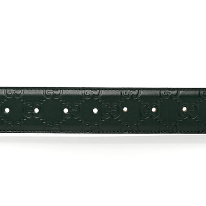Gucci Guccissima Signature Interlocking G 40mm Belt 100 40 Black 5 of 5