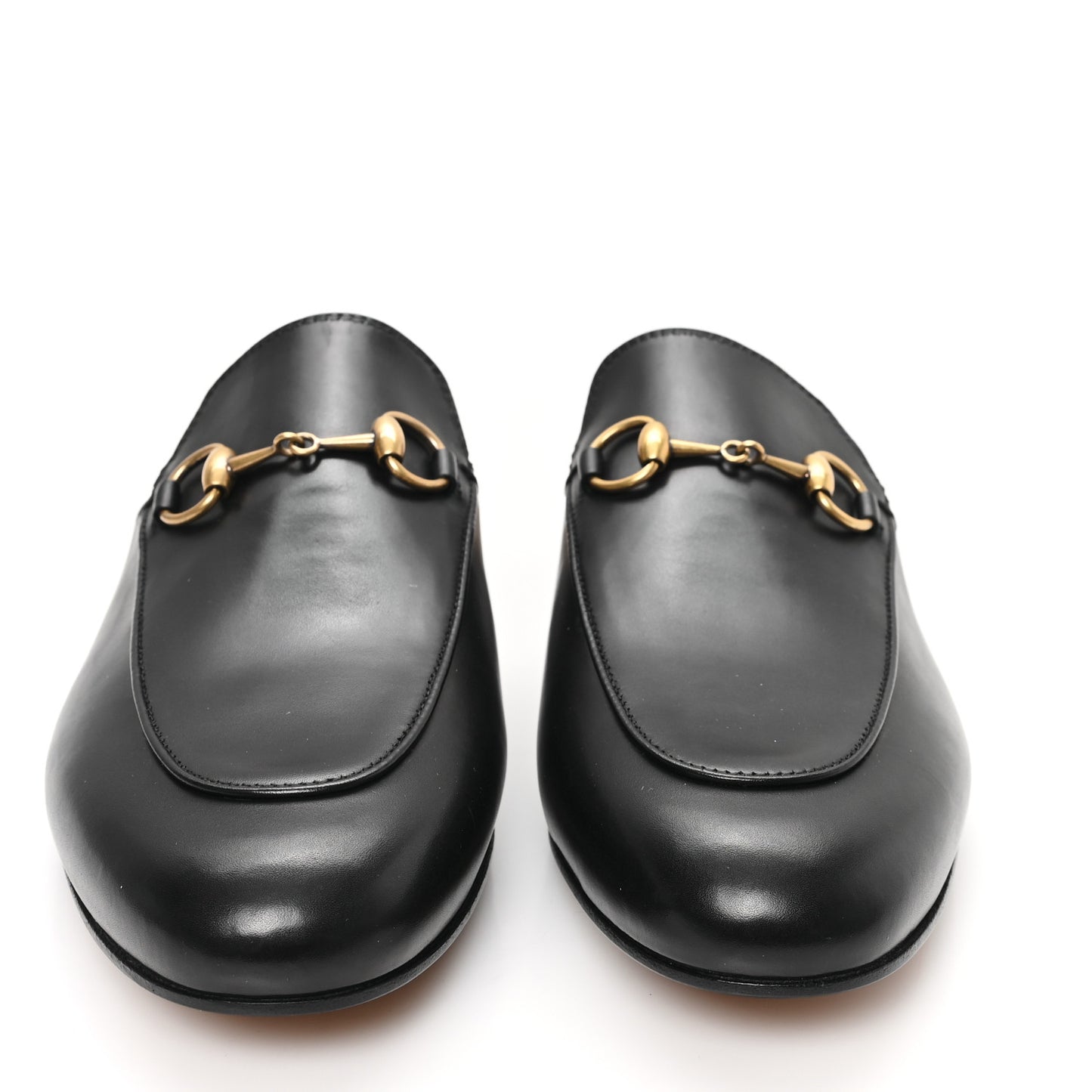 Calfskin Womens Princetown Slippers 37 Black