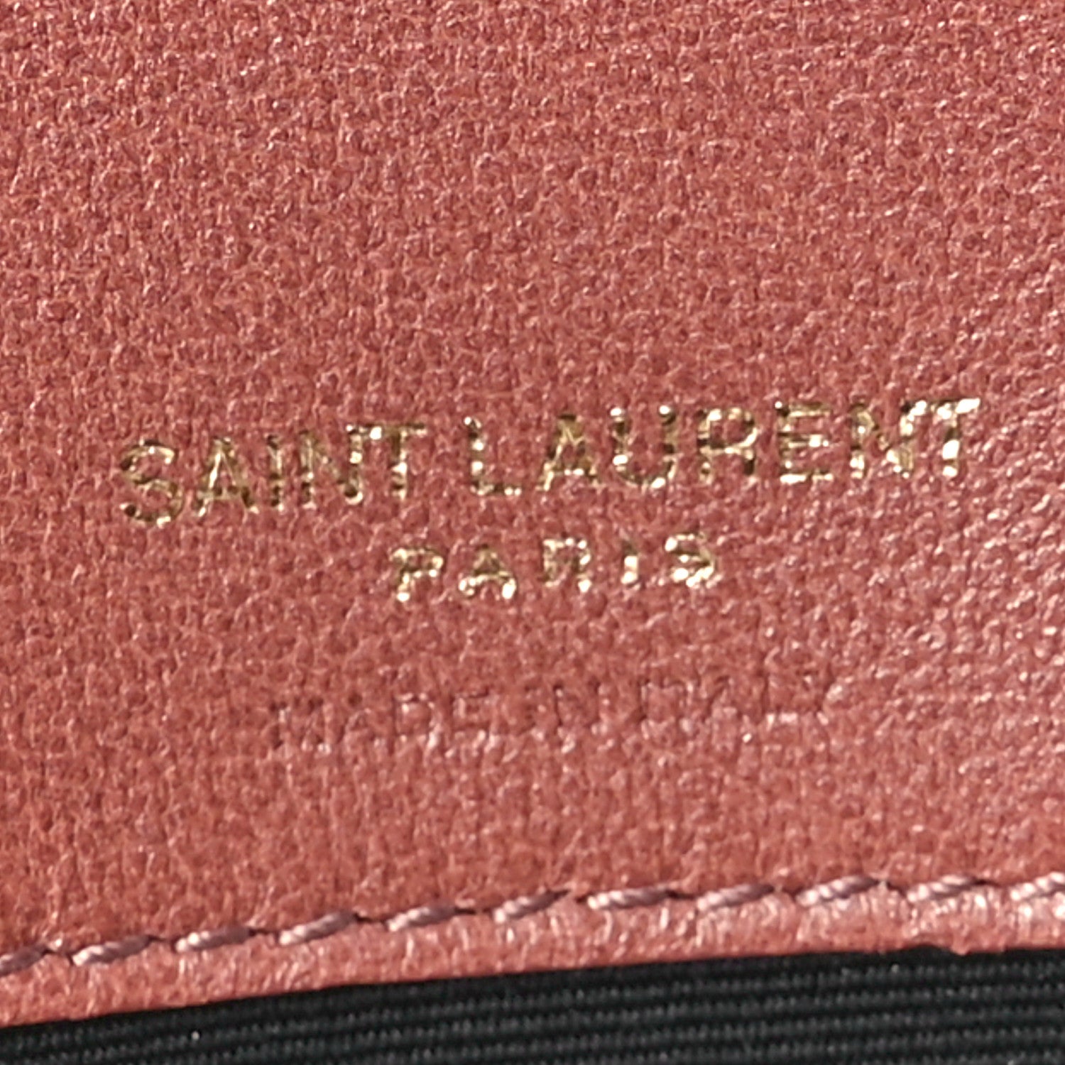 Saint Laurent Lambskin Chevron Quilted Mini Loulou Bag Hortensia 7 of 12