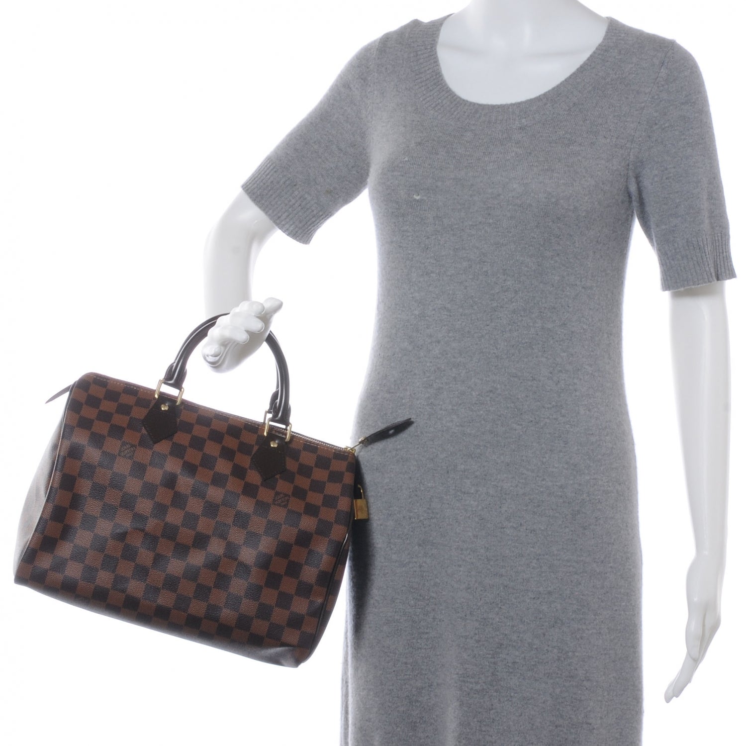 Louis Vuitton Damier Ebene Speedy 30 2 of 7