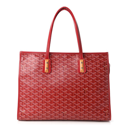 Goyard Goyardine Marquises Tote Red 1 of 9