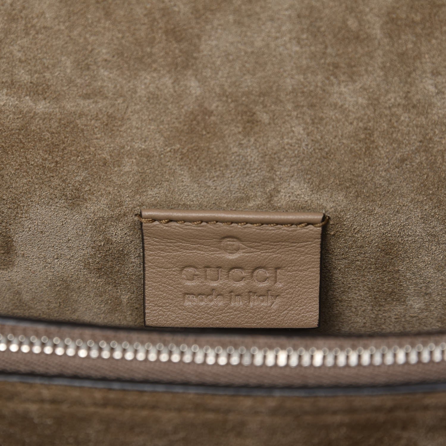 Gucci GG Supreme Monogram Lightning Embroidered Medium Dionysus Shoulder Bag Beige 6 of 7