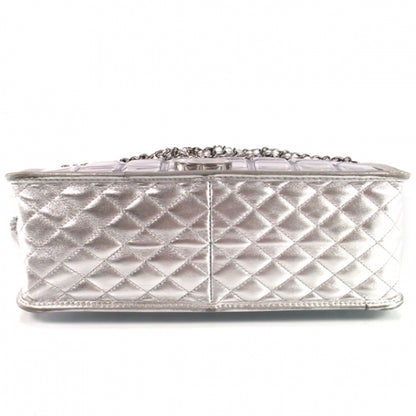 Chanel Vinyl Ice Cube Large Shopper Tote Silver 7 of 11