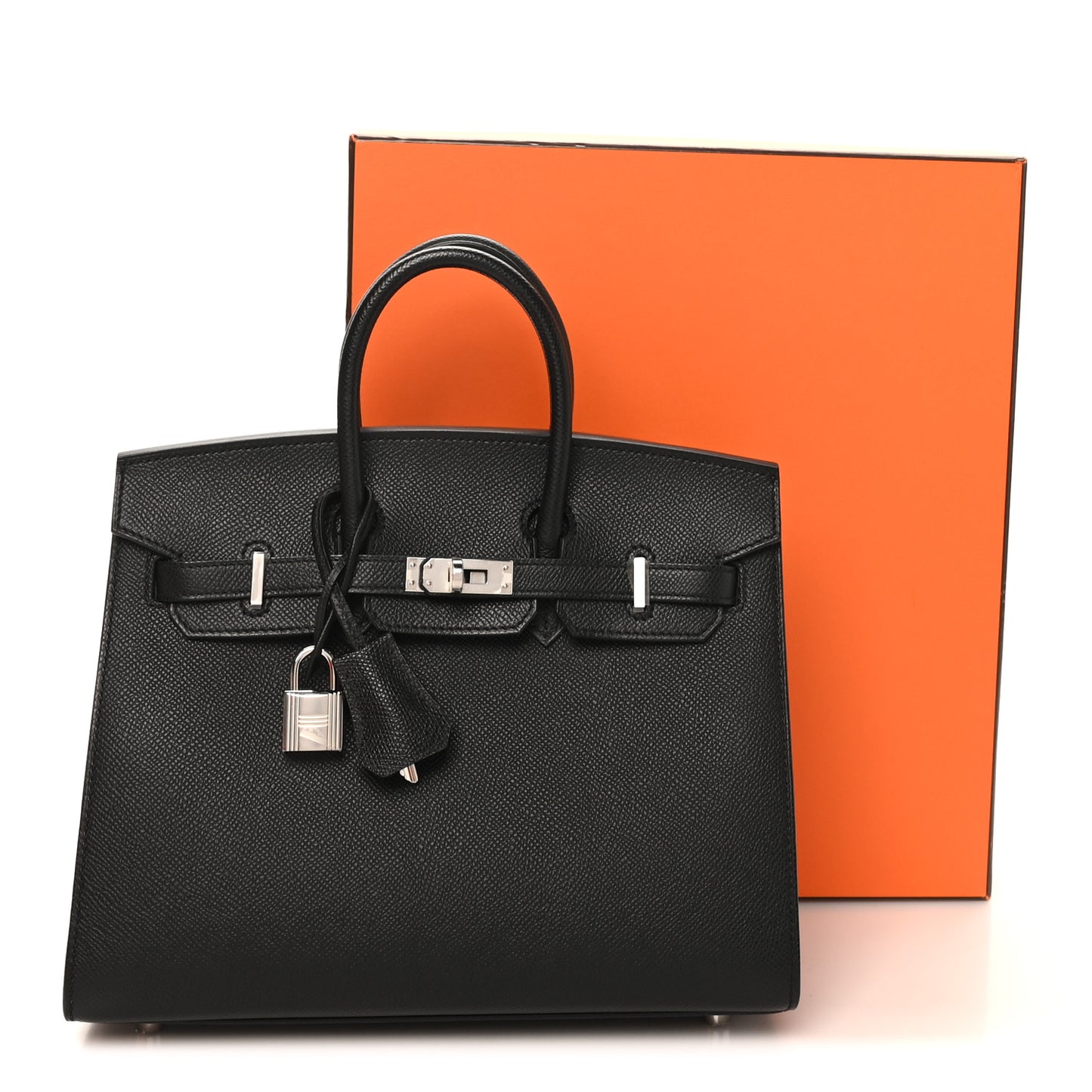Epsom Birkin Sellier 25 Black