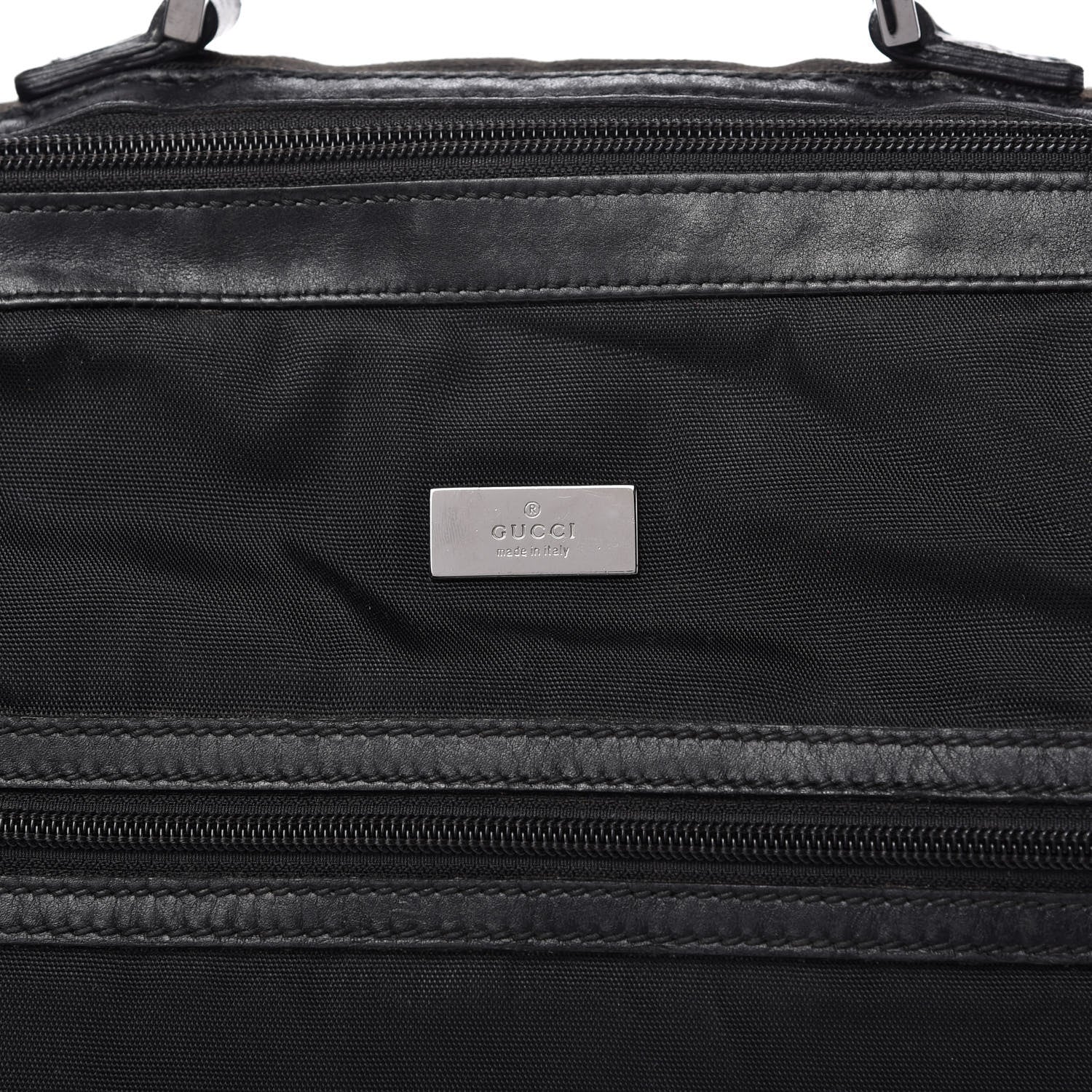 Gucci Canvas Travel Bag Black 10 of 10