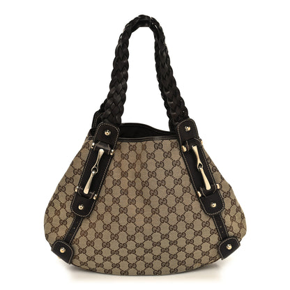 Gucci Monogram Small Pelham Shoulder Bag Dark Brown 1 of 13