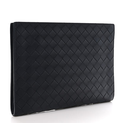 Bottega Veneta Calfskin Intrecciato Document Case Black 3 of 10