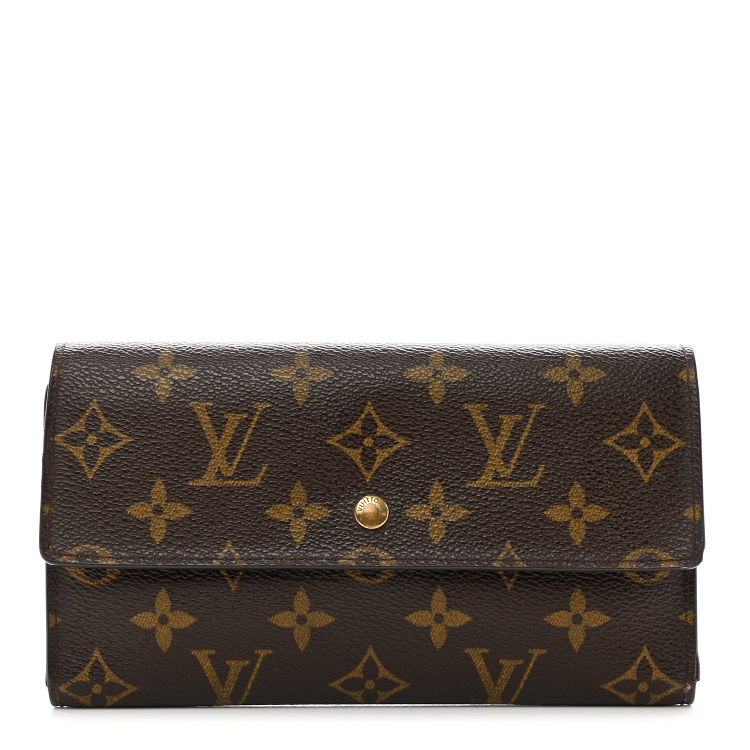 Louis Vuitton Monogram Porte Tresor International Wallet 1 of 8