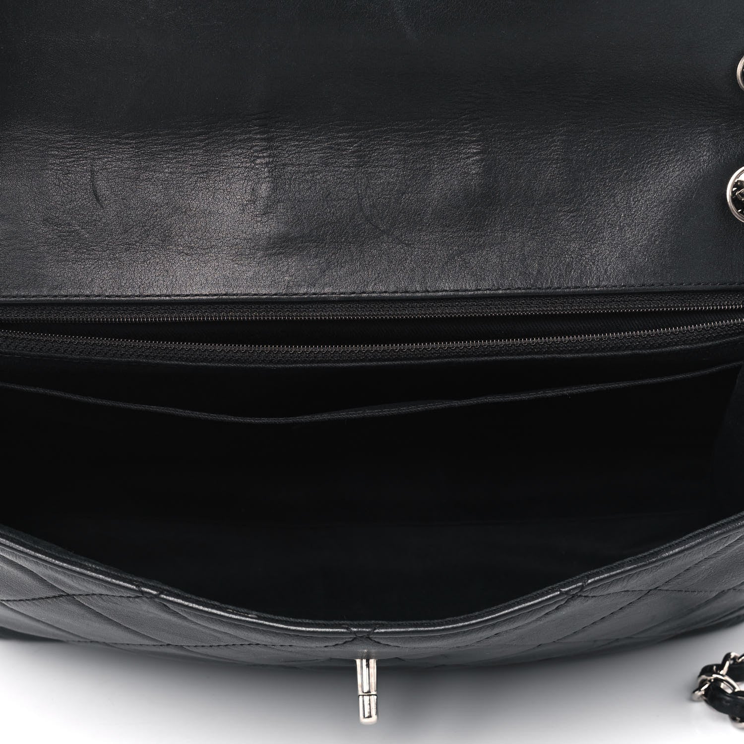 Chanel Calfskin Quilted In The Business Flap Bag Black 4 of 12
