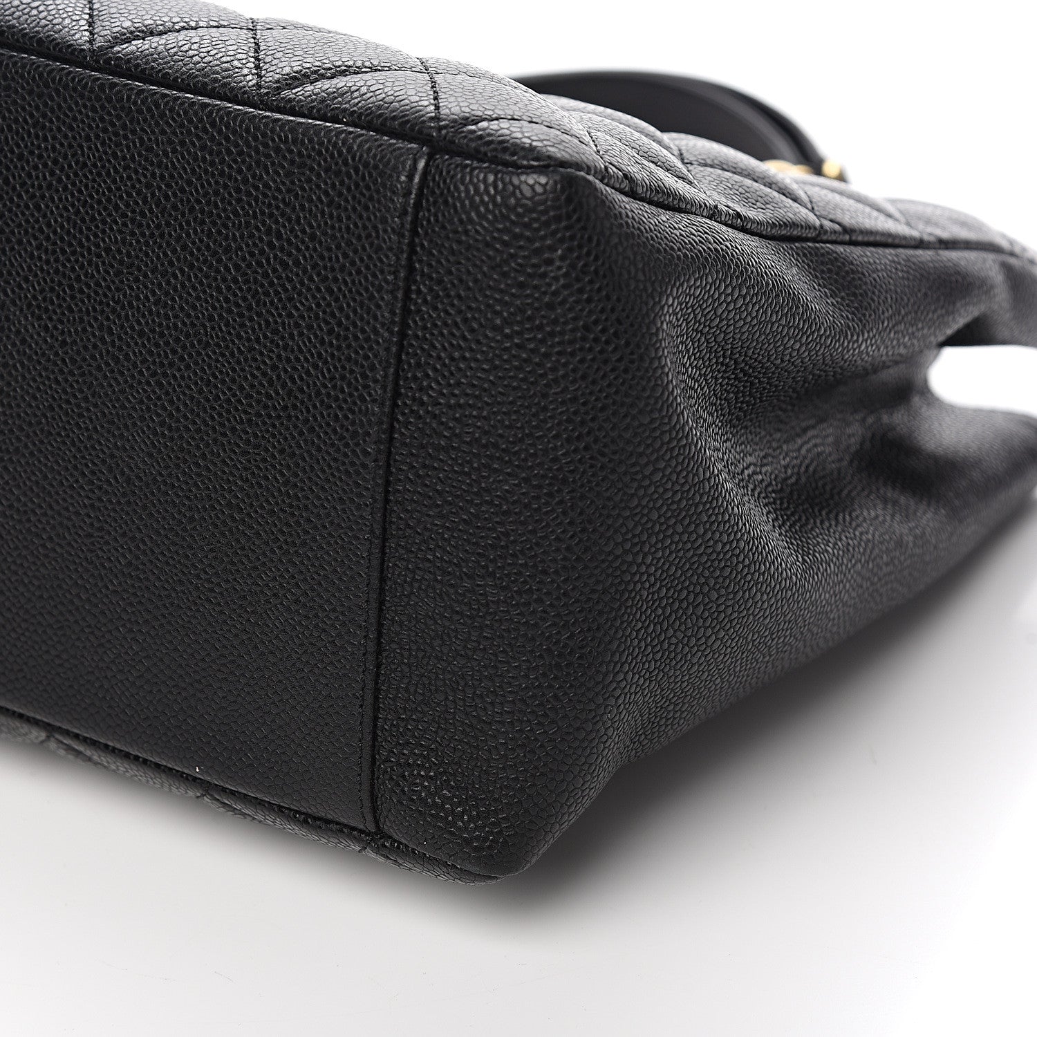 Chanel Caviar Quilted Grand Shopping Tote GST Black 8 of 10
