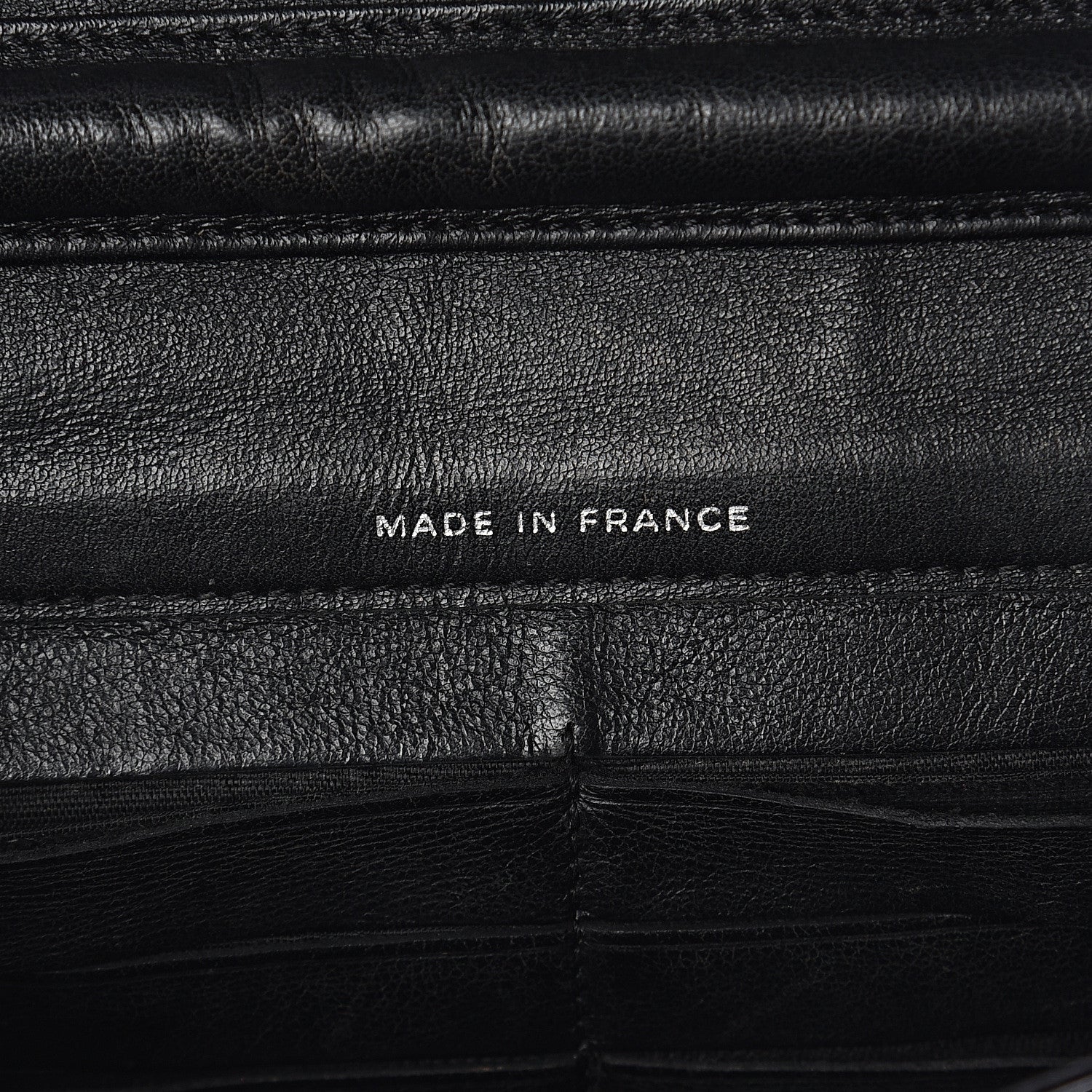 Chanel Patent Quilted Brilliant Wallet On Chain WOC Black 5 of 10