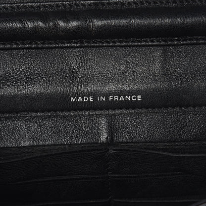Chanel Patent Quilted Brilliant Wallet On Chain WOC Black 5 of 10