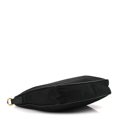 Prada Tessuto Nylon Saffiano Crossbody Bag Black 6 of 25