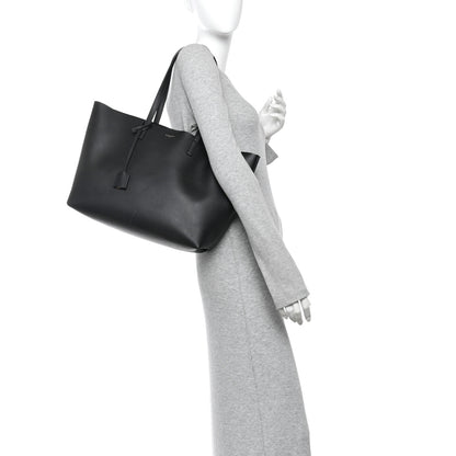 Saint Laurent Calfskin Large Shopping Tote Black 3 of 13