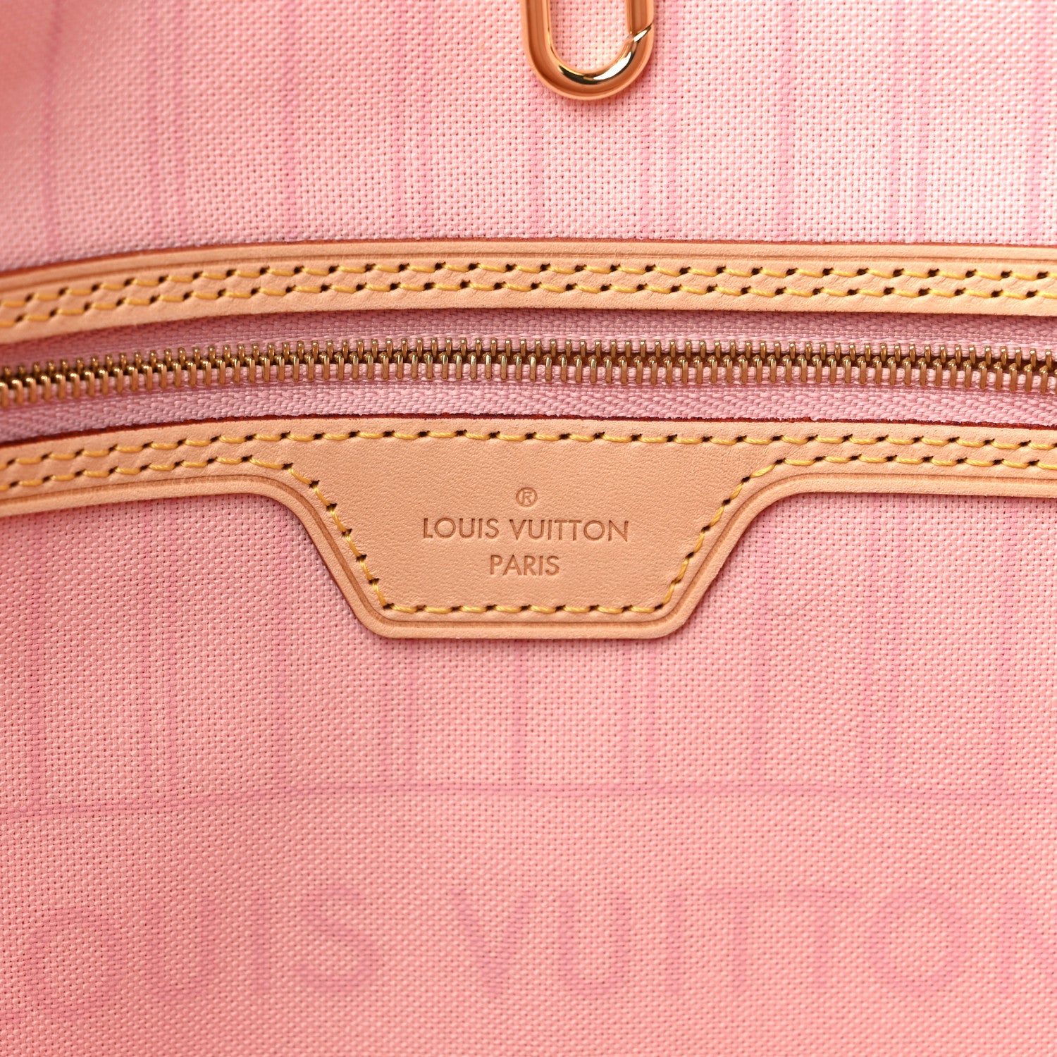 Louis Vuitton Damier Azur Neo Neverfull MM Rose Ballerine 5 of 7
