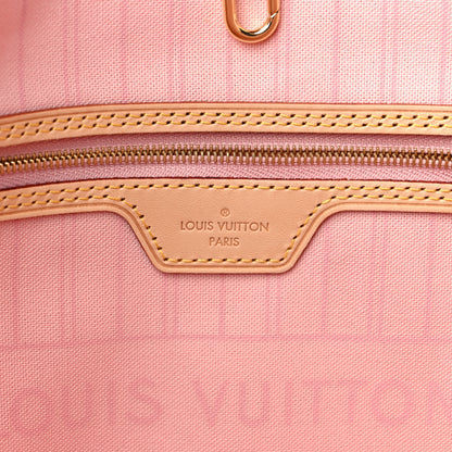 Louis Vuitton Damier Azur Neo Neverfull MM Rose Ballerine 5 of 7