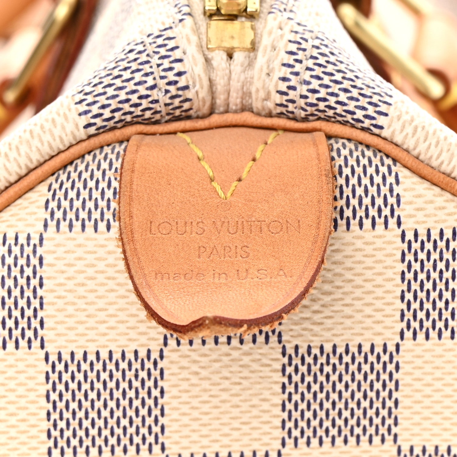 Louis Vuitton Damier Azur Speedy 35 6 of 15