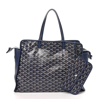 Goyard Goyardine Sac Hardy Pet Carrier PM Navy 3 of 10