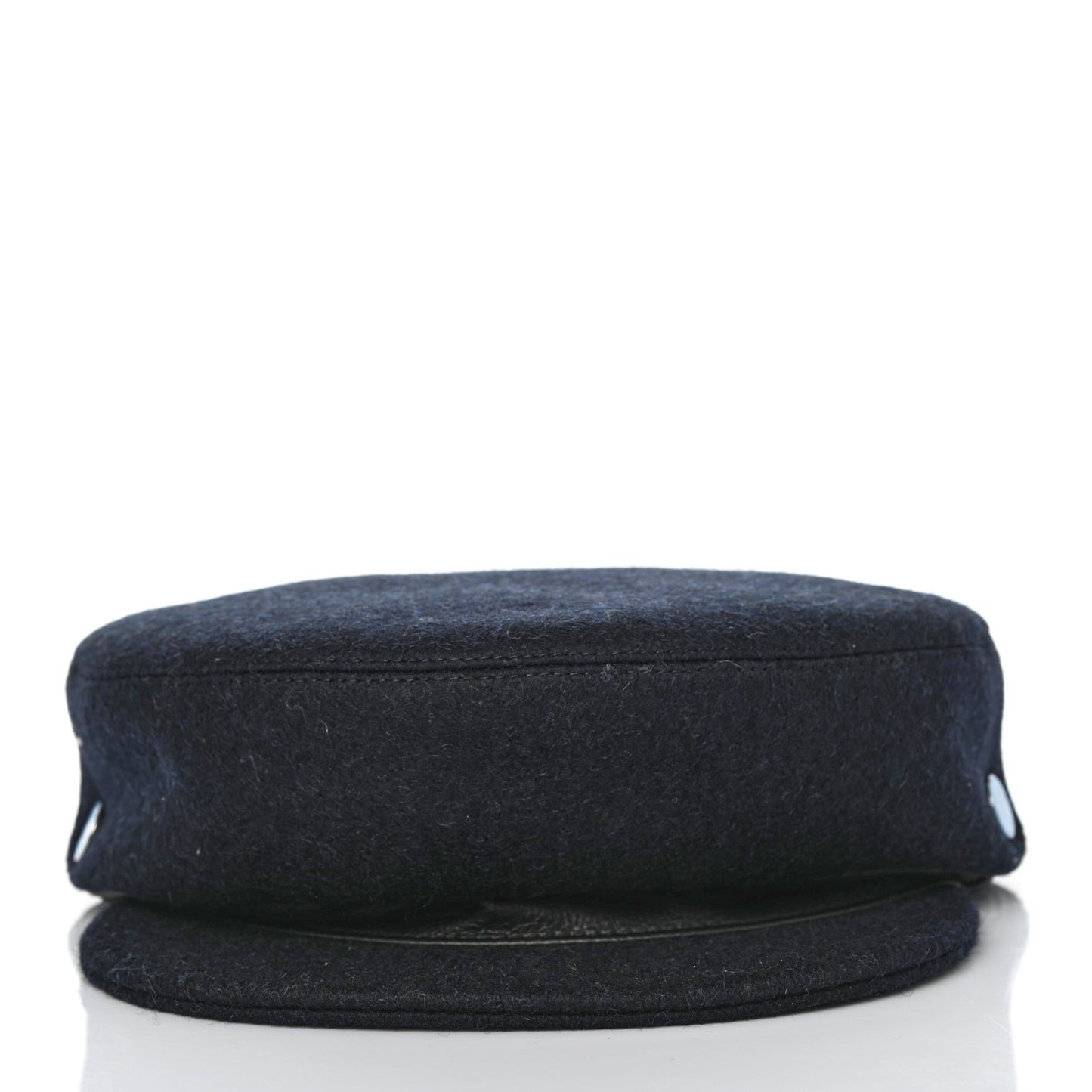 Broadcloth Newton Calfskin Dani Cap 56 Marine Black