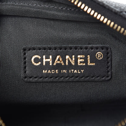Chanel Iridescent Caviar Quilted Mini Coco Tassel Camera Case Black 6 of 8