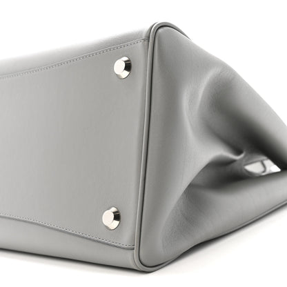 Balenciaga Smooth Calfskin Hampton Carry All Bag Grey 9 of 11
