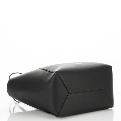 Louis Vuitton Calfskin Lockme Cabas Black 4 of 6