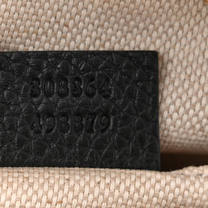 Gucci Pebbled Calfskin Small Soho Disco Bag Black 7 of 10