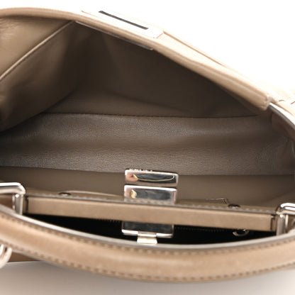 Fendi Nappa Mini Peekaboo Iconic Satchel Tortora 5 of 20