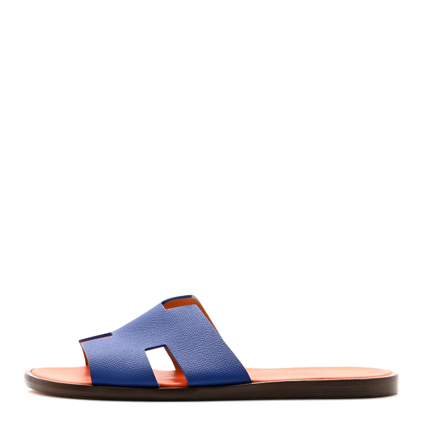 Calfskin Mens Izmir Sandals 42.5 Gold Black