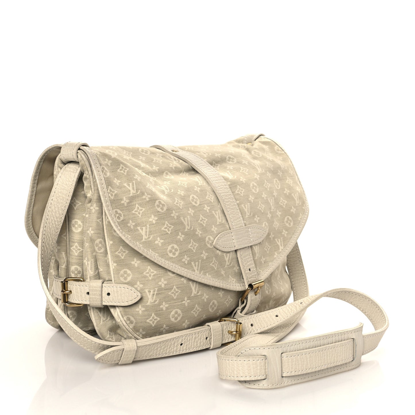 Monogram Mini Lin Saumur Dune