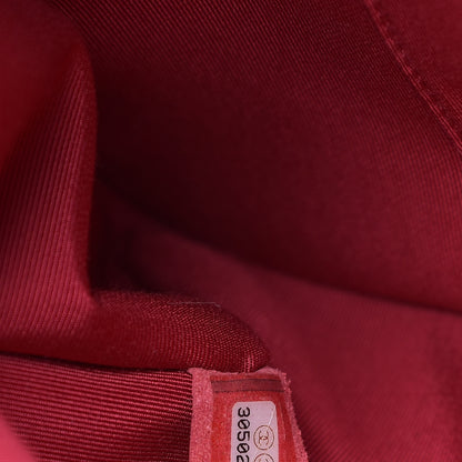 Chanel Calfskin Quilted XXL Travel Flap Bag Dark Pink 8 of 10