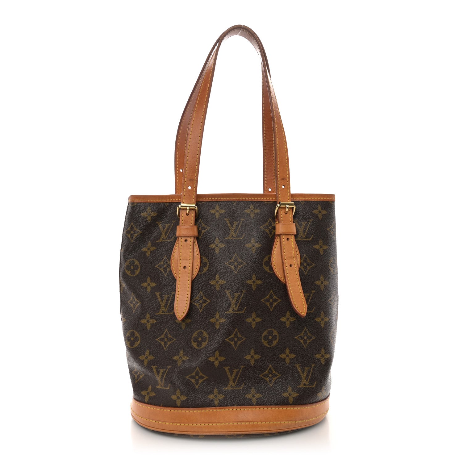 Louis Vuitton Monogram Petit Bucket 23 1 of 13