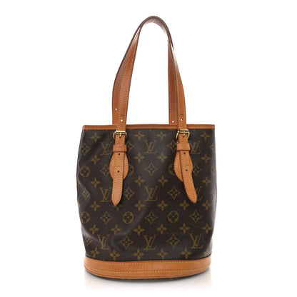Louis Vuitton Monogram Petit Bucket 23 1 of 13