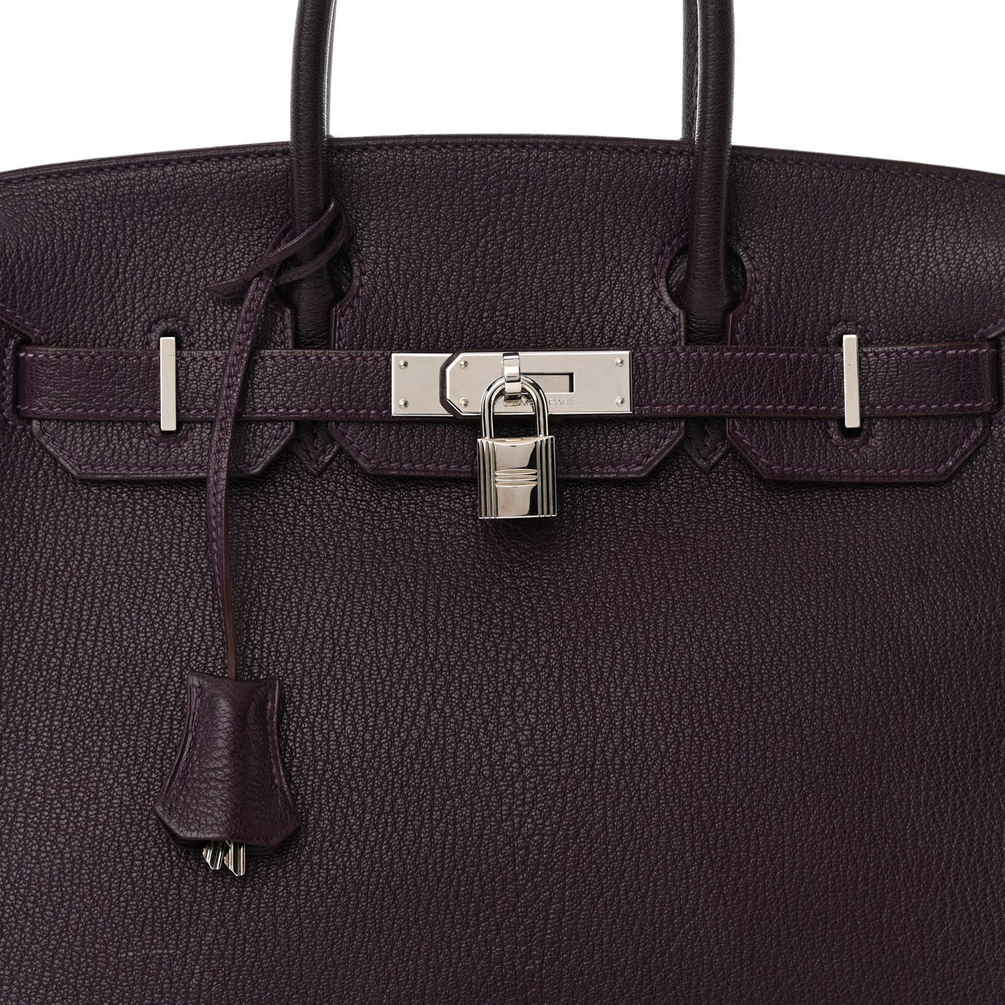 Chevre Mysore Birkin 30 Raisin