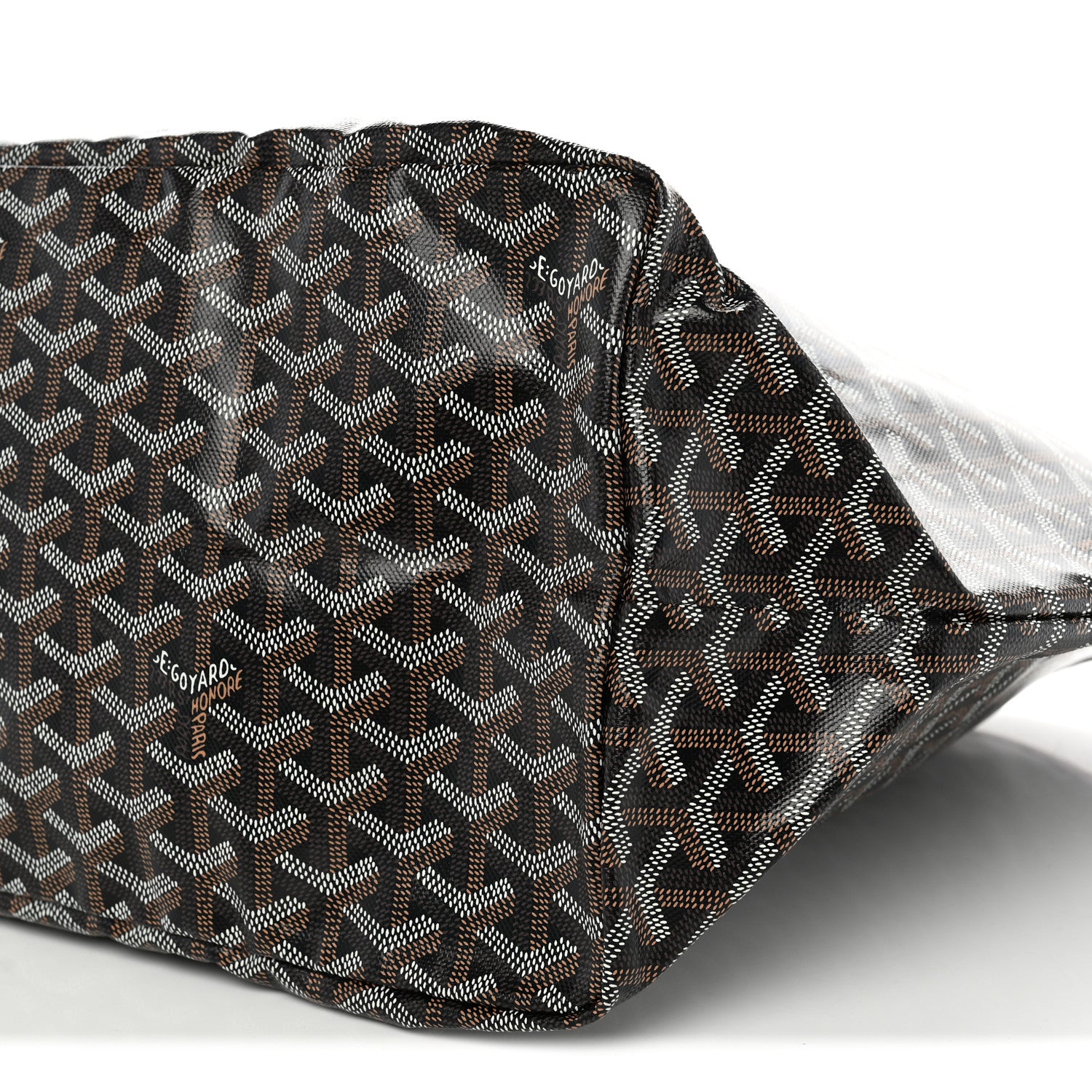 Goyard Goyardine Saint Louis GM Black Gold 11 of 11