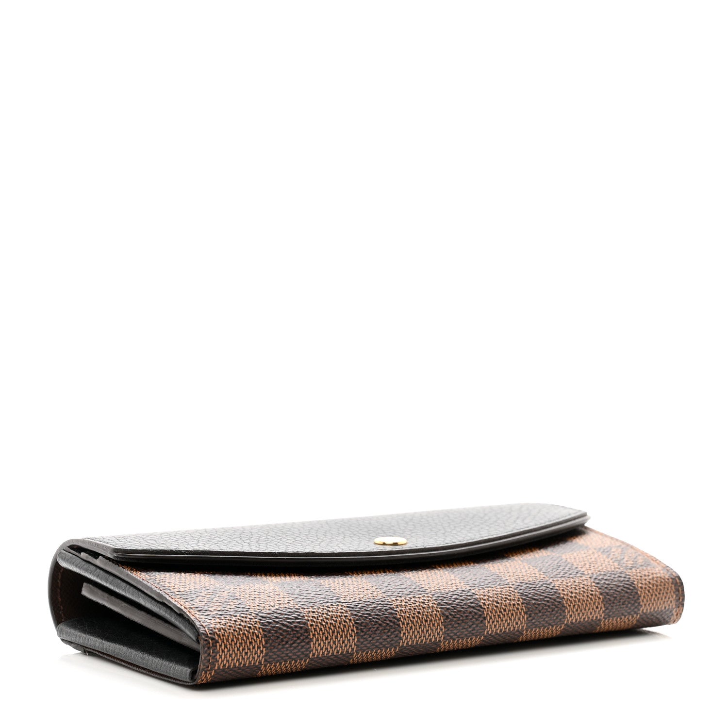 Louis Vuitton Damier Ebene Normandy Wallet Black 4 of 7