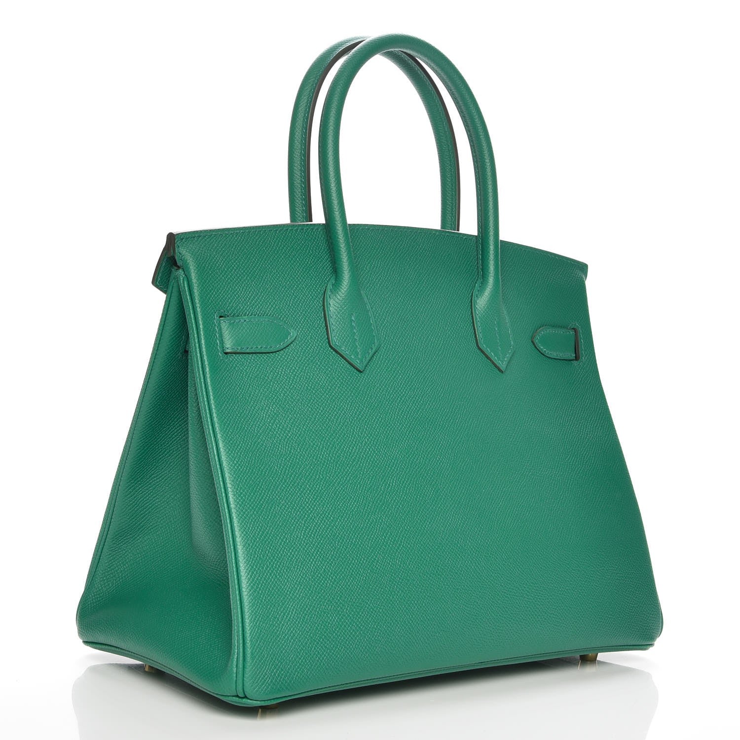 Hermes Epsom Birkin 30 Vert Vertigo 3 of 29